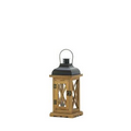 Hayloft Small Wooden Candle Lantern